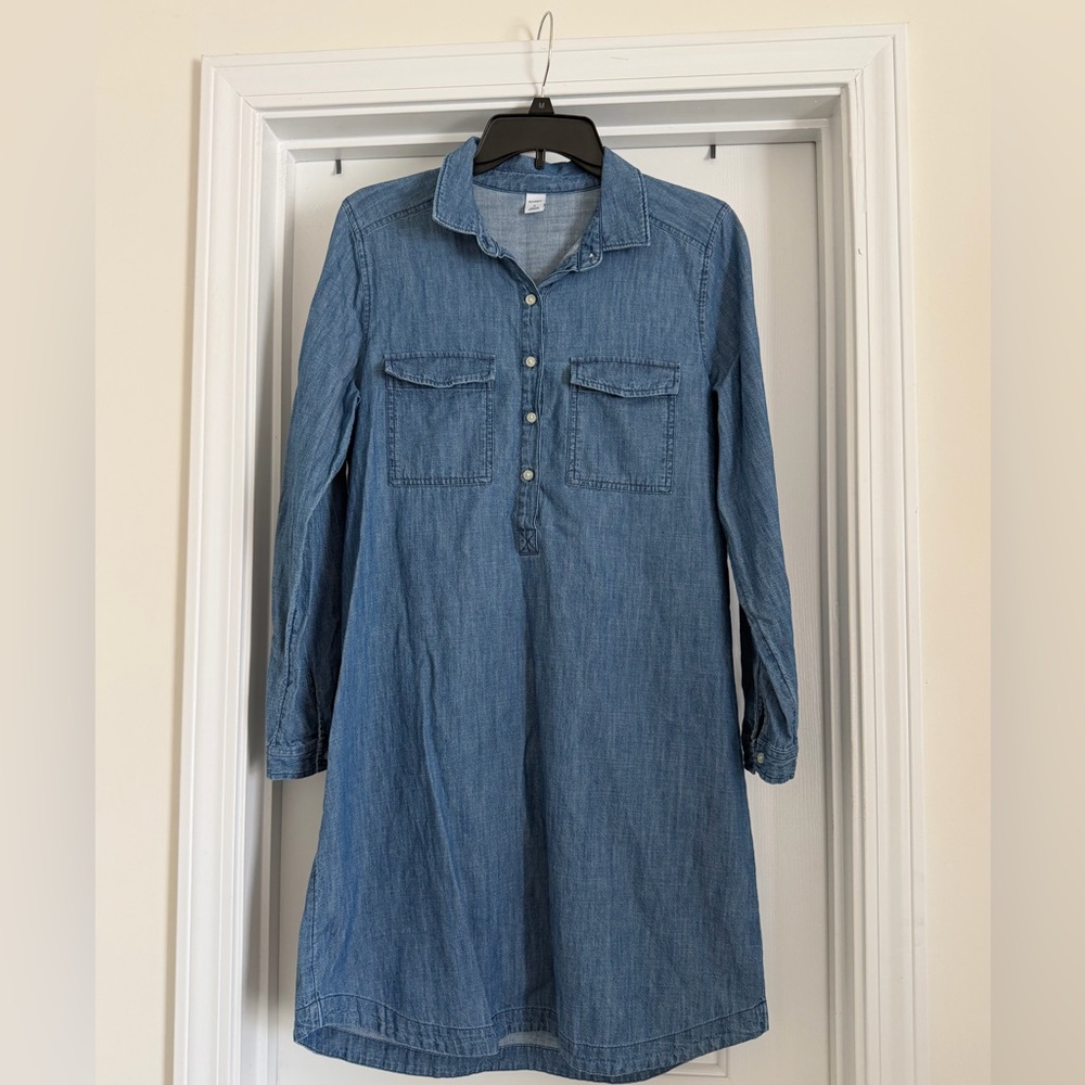 Old Navy Denim Shirt Dress NWOT